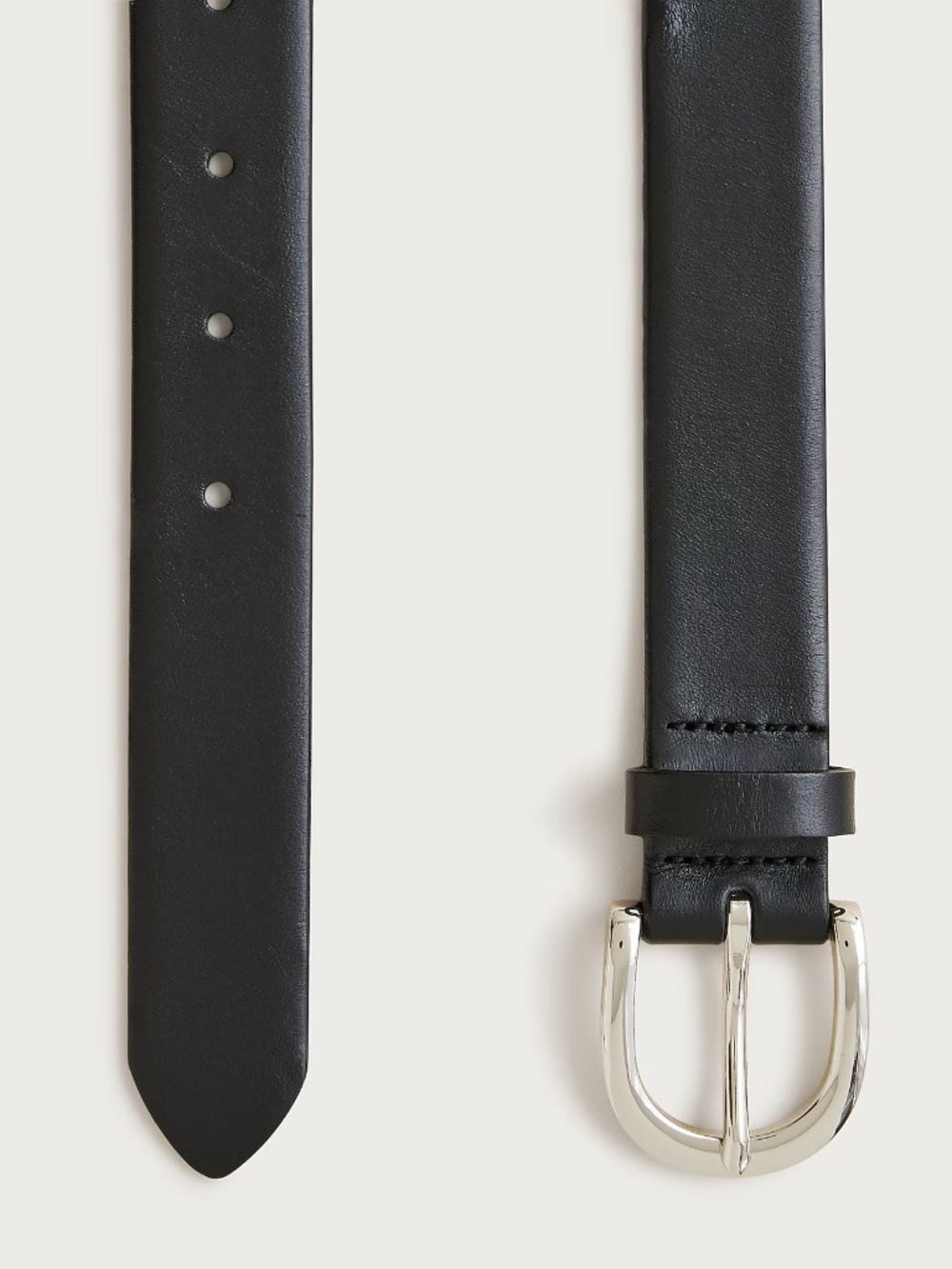 J. Crew Classic Belt in Italian Leather NWT - Picture 3 of 9